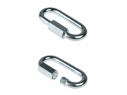 Chain Products LTD Quick Link Chain & Rope Join (Zinc / 4mm) x 2
